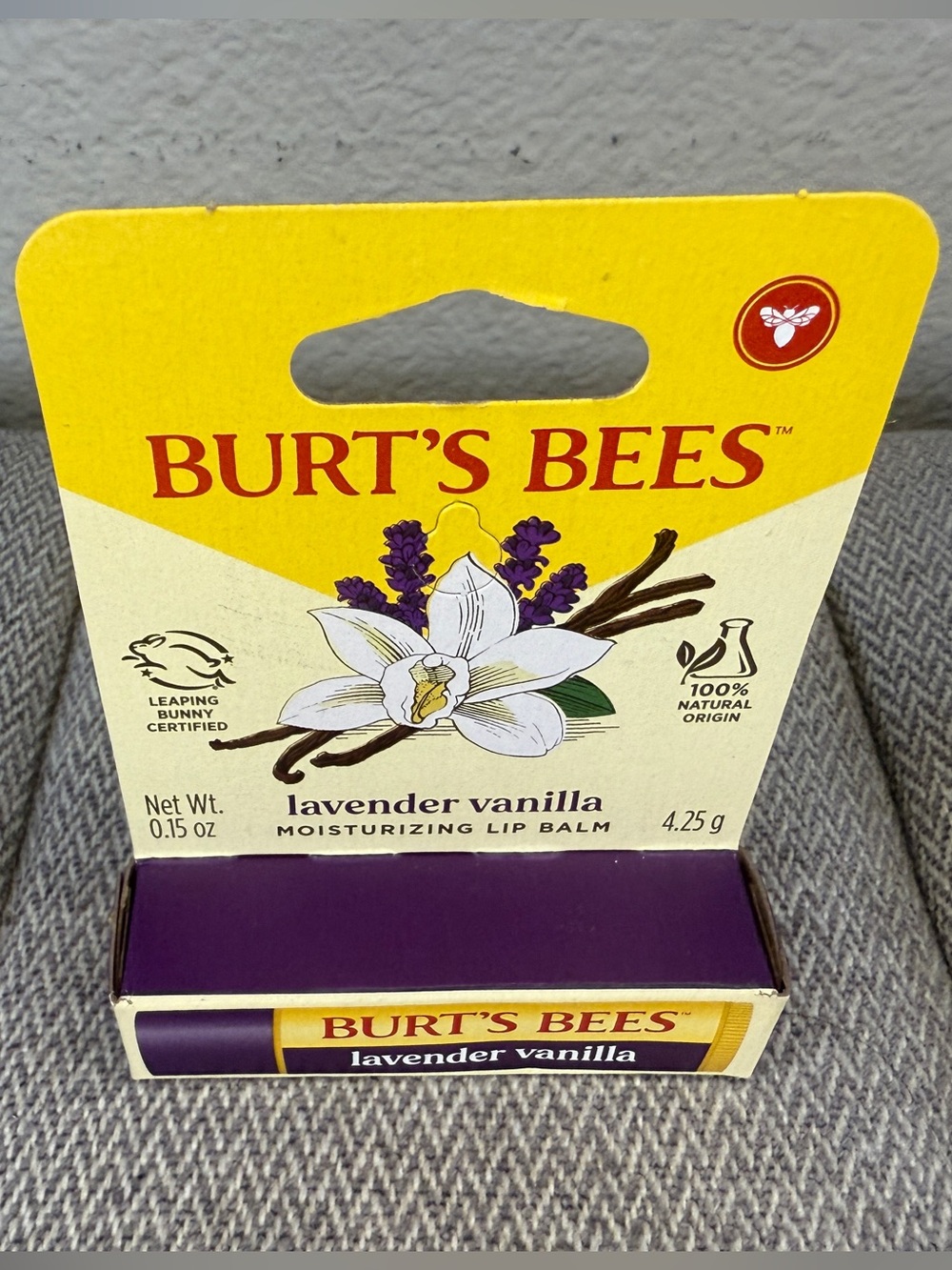 Burt's Bees Moisturizing Lip Balm — Lavender Vanilla - Picture 7 of 12